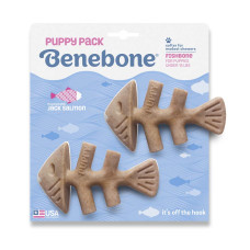 Brinquedo Benebone Puppy 2-Pack Fishbone Tiny
